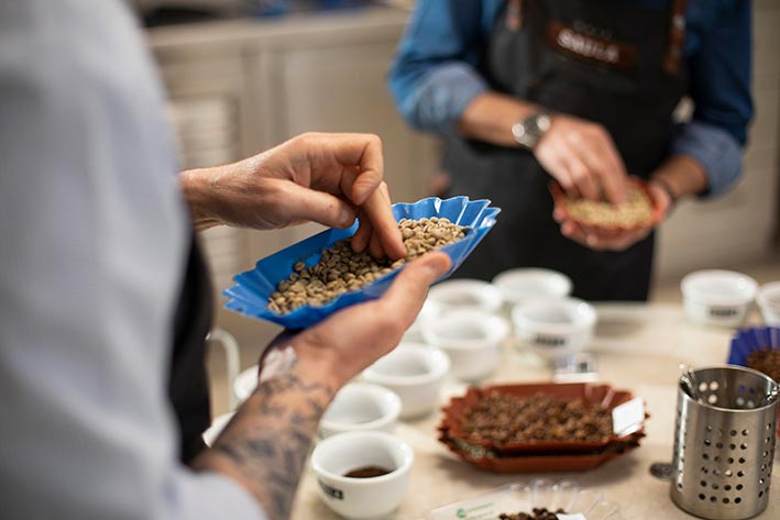 Laboratorio de café