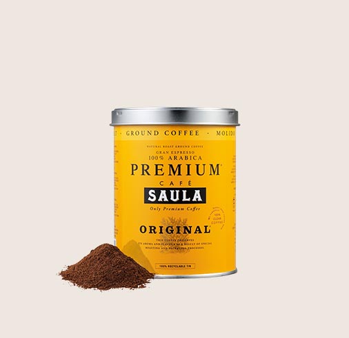 Tasting pack PREMIUM SAULA ARABICA 100% WHOLE BEANS 500 GRAMS.