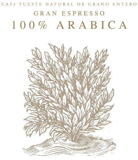 Emblema 100% arabica