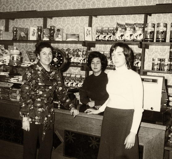 María Teresa Saula en 1970