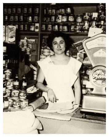 Maria Teresa Saula en 1970