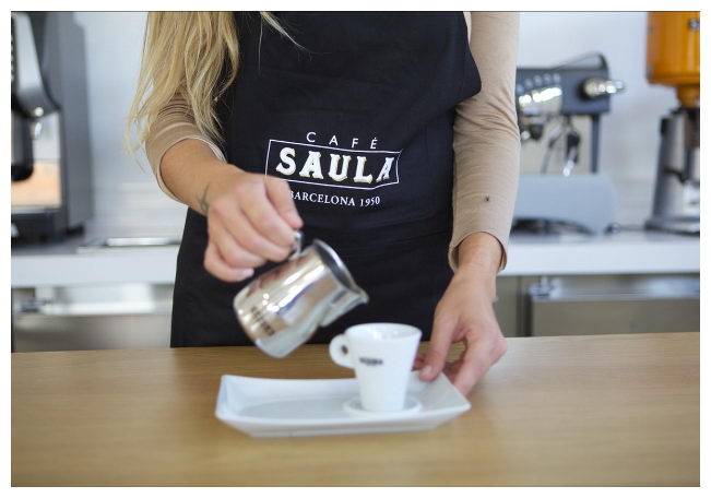 Sala de formación para baristas