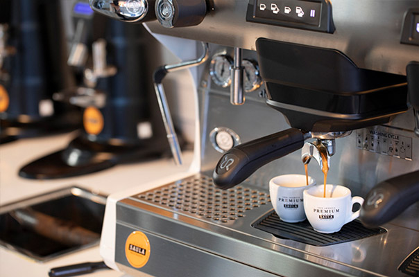 Servicio de mantenimiento de una máquina de café