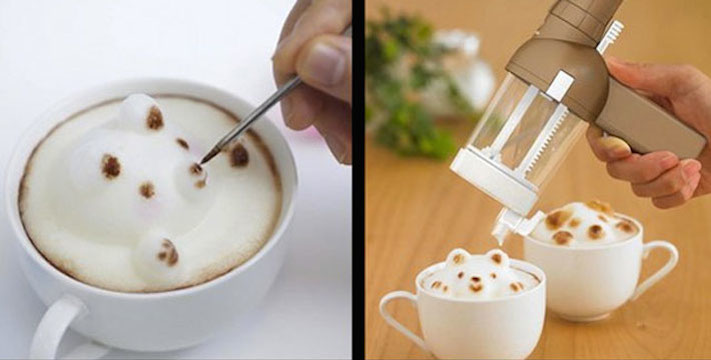 Latte Art en 3D