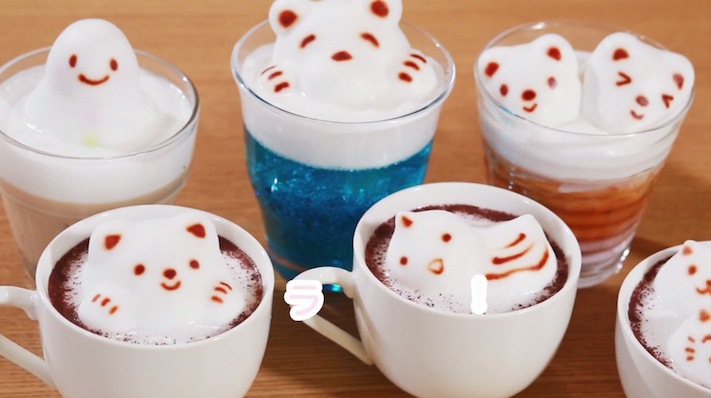 Latte Art en 3D