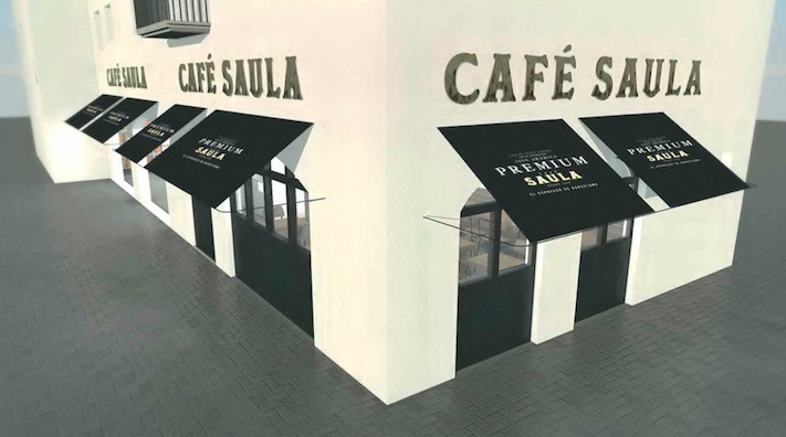 Así serán los nuevos coffee shops de Café Saula en Port Aventura