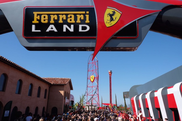 Ferrari Land ofereix Café Saula als seus restaurants i cafeteries