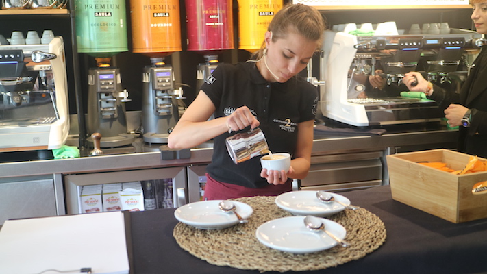 María Salom, Claudia Capella i Ana Balseca, guanyadores del II concurs ‘El sommelier del cafè’