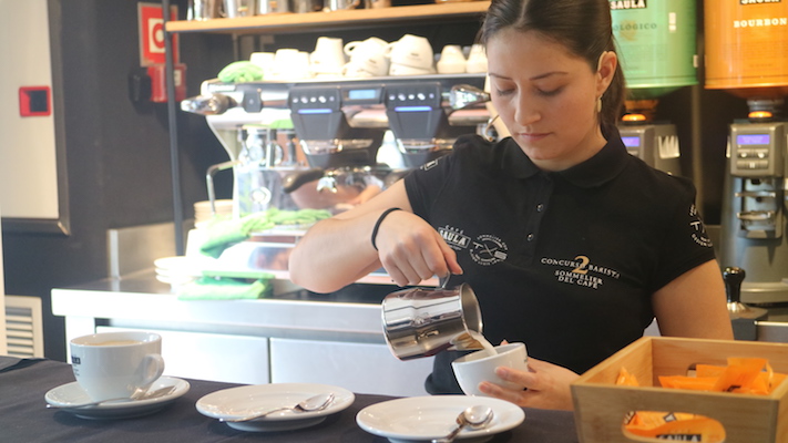 María Salom, Claudia Capilla y Ana Balseca, ganadoras del II concurso ‘El sommelier del café’