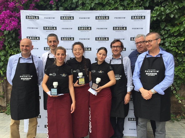 María Salom, Claudia Capilla y Ana Balseca, ganadoras del II concurso ‘El sommelier del café’