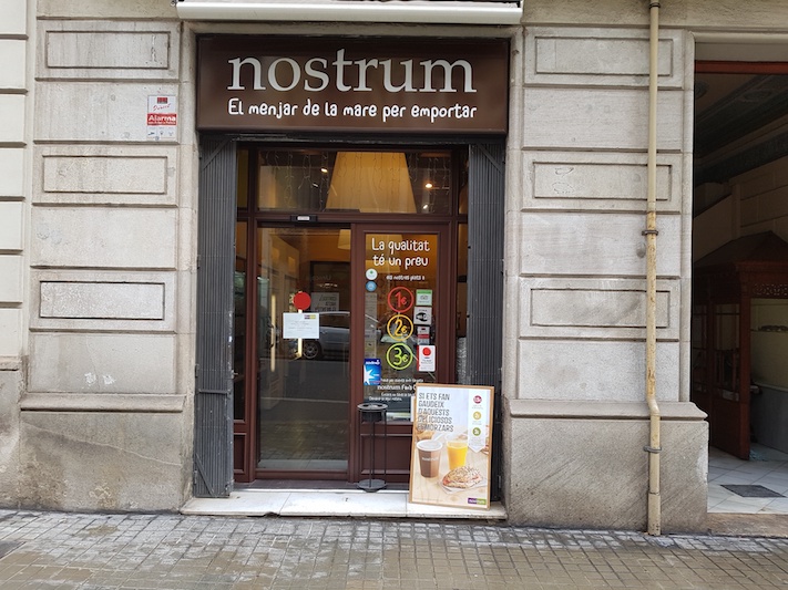 Nostrum Bruc (Barcelona) comida de calidad para llevar