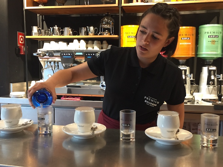 Patricia Jabalera, Raquel Fernández i Cristina Riera, guanyadores de l'III Concurs El Sommelier del Cafè