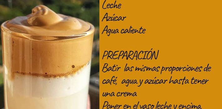 Receta: Espuma de leche