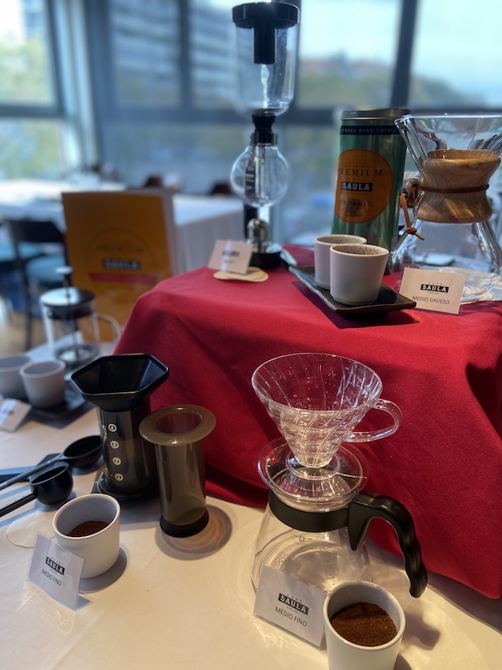 Nueva formación sobre métodos para infusionar café en la ESHOB