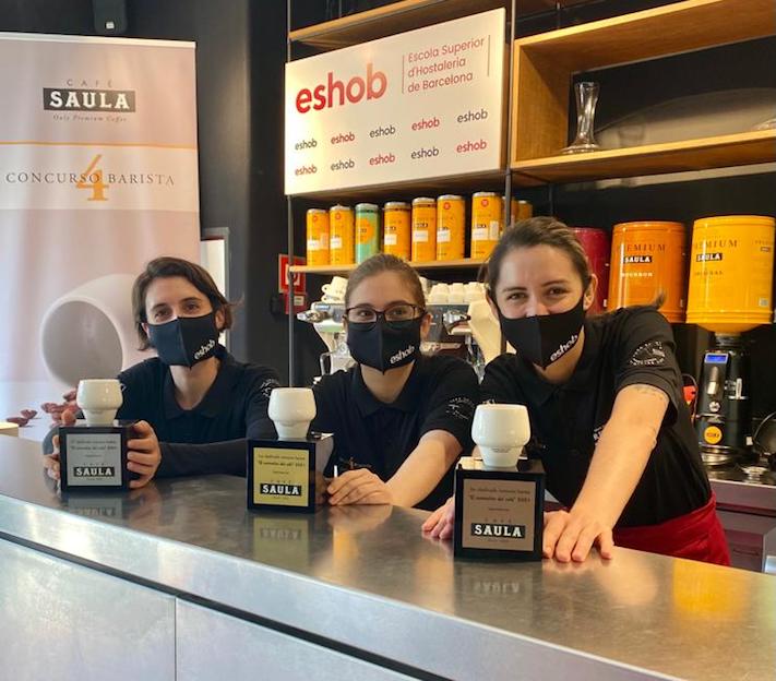 Elena Poyato, Ane Goyenechea i Rossana Nava, guanyadores del IV concurs El Sommelier del Cafè