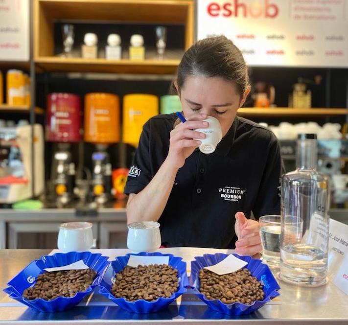 Elena Poyato, Ane Goyenechea y Rossana Nava, ganadoras del IV concurso El Sommelier del Café