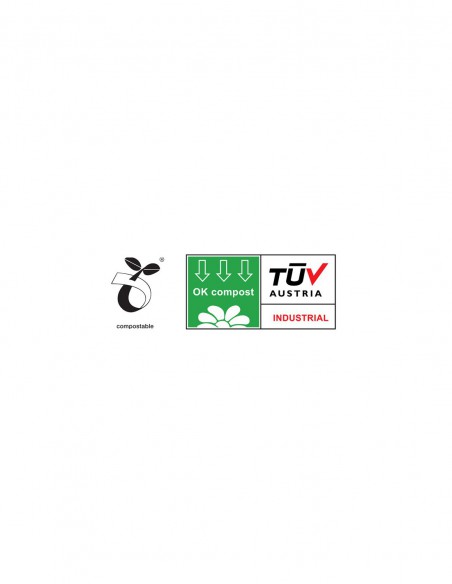 Compostable capsules with organic decaffeinated coffee. Nespresso® Compatible