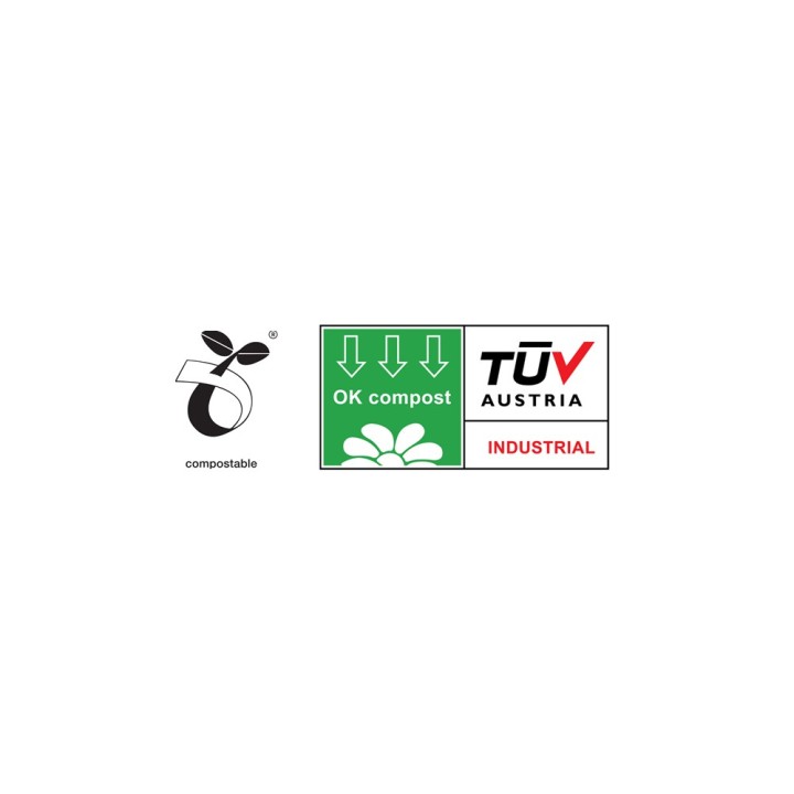 20 cápsulas compostables de café orgánico descafeinado.