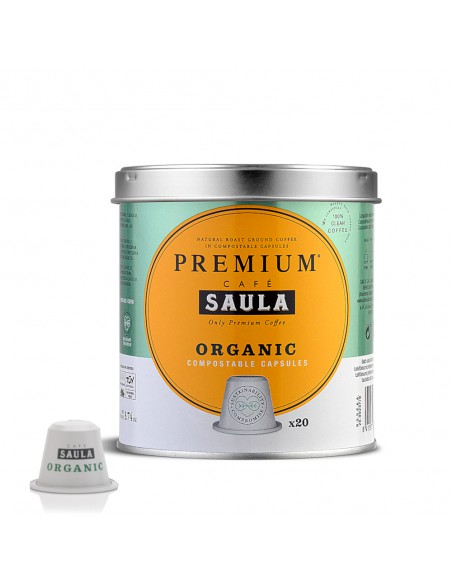 CÁPSULAS COMPOSTABLES CON CAFÉ ORGÁNICO CÁPSULAS COMPOSTABLES CON CAFÉ ORGÁNICO