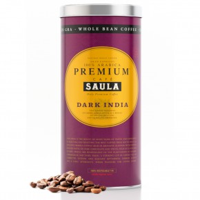 Café Saula grano Premium Ecológico 100% arábica - Pack 2 botes de