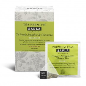 Té Verde Jengibre y Cúrcuma...