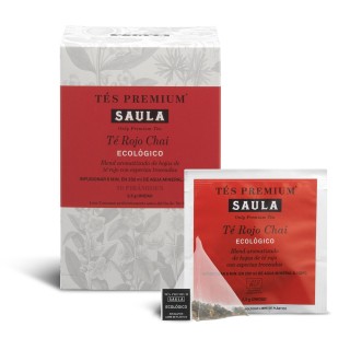 Té Rojo Chai ecológico Pirámides 20ud.