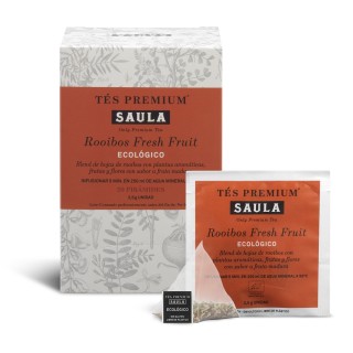 Rooibos Fresh Fruit Ecológico Pirámides 20ud.