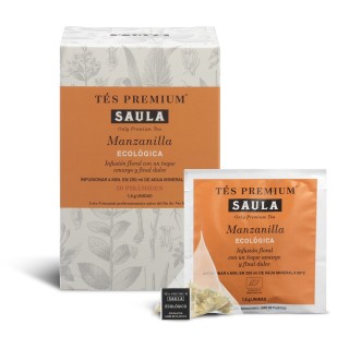 Manzanilla Ecológico Pirámides 20ud.