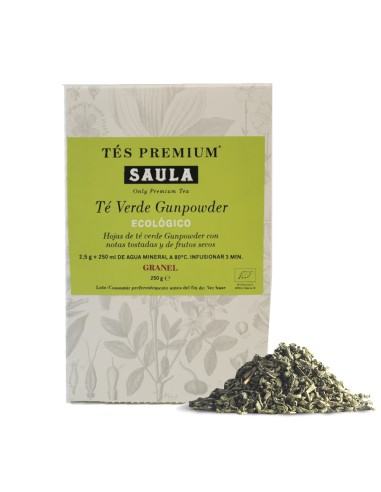 Té Verde Ecológico Gunpowder 250