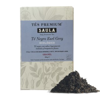 Té Negro Earl Grey Ecológico Caja 250g.