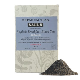 Té Negro English Breakfast Ecológico Caja 250g.