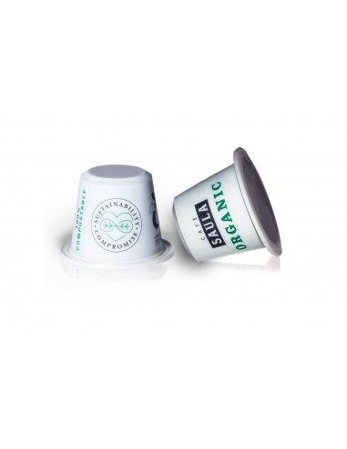 CÁPSULAS COMPOSTABLES CON CAFÉ ORGÁNICO