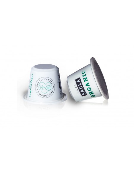 CÁPSULAS COMPOSTABLES CON CAFÉ ORGÁNICO