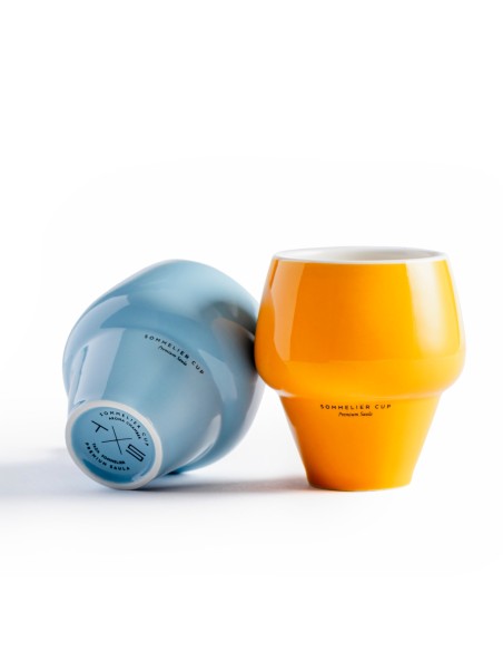 Pack of 4 Espresso Sommelier cups Rainbow