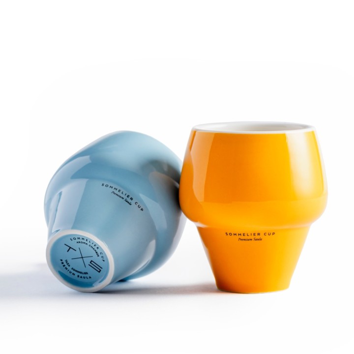 Pack of 4 Espresso Sommelier cups Rainbow